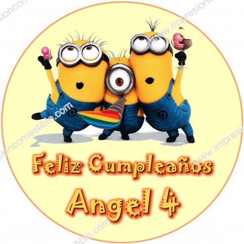 Oblea de Minions