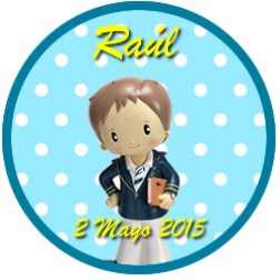 Oblea Galletas Comunión Niño nº1
