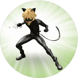 Oblea de Cat Noir
