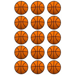 Oblea para Galletas de Balon de Baloncesto