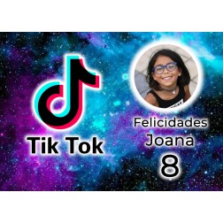 Oblea Tik Tok Montaje con Foto - Dina4