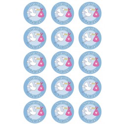 Oblea Galletas Baby Shower Niño